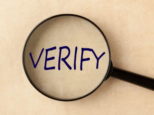 magnifying verify