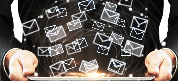 checking mail