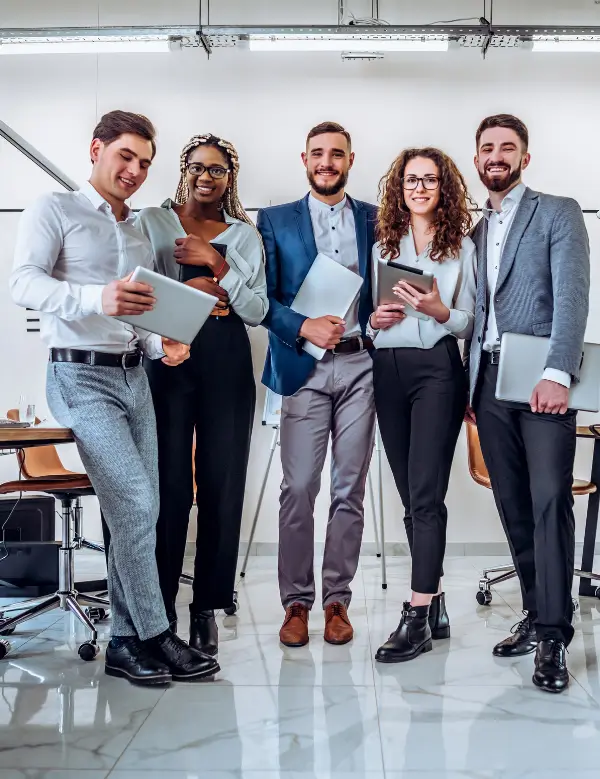 group of professional