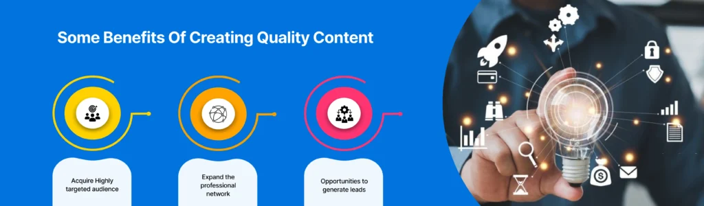 benefits of quality content for LinkedIn ad campaigns