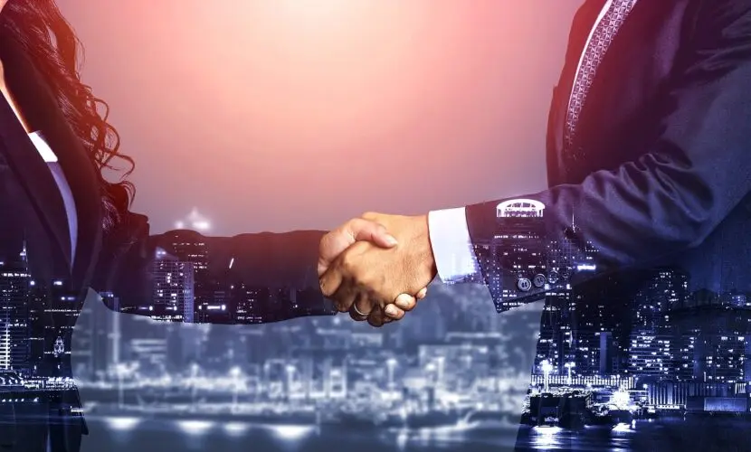 business people in technology