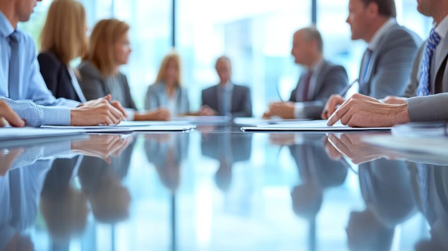 people in the meeting