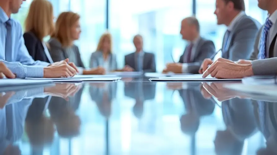 people in the meeting