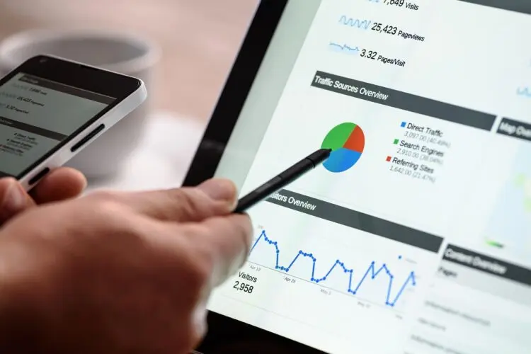 data seen in tab