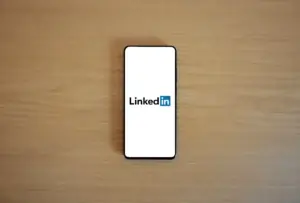 linkedin page in mobile